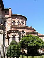 Toulouse, Basilique Saint-Sernin, Chevet (1)